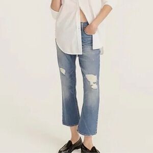 J. Crew Billie Demi Boot Crop Jean